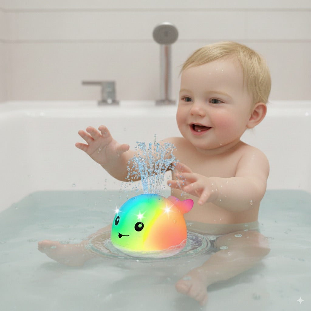 BABUBS™ - Light-Up Whale Bath Toy