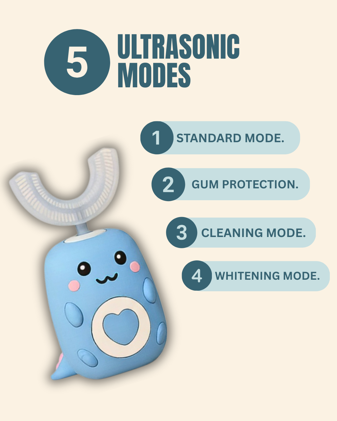 BABUBS™ 360° U-Shaped Electric Toothbrush