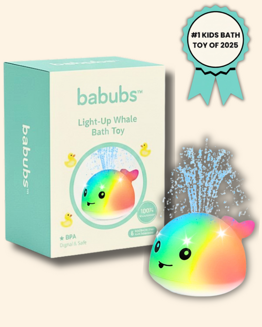 BABUBS™ - Light-Up Whale Bath Toy
